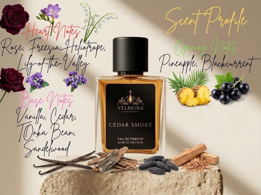 CEDAR SMOKE - 50 ML | EDP | UNISEX | FRUITY & CEDAR | PARTY FRAGRANCE - Image 6
