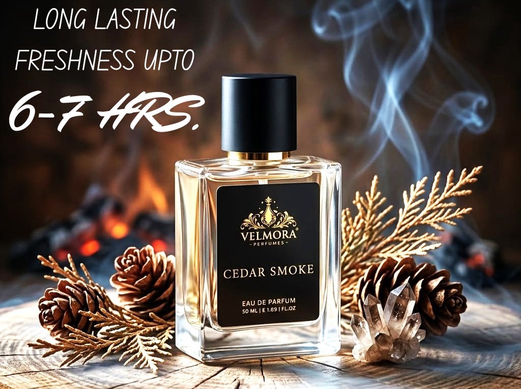 CEDAR SMOKE - 50 ML | EDP | UNISEX | FRUITY & CEDAR | PARTY FRAGRANCE - Image 3