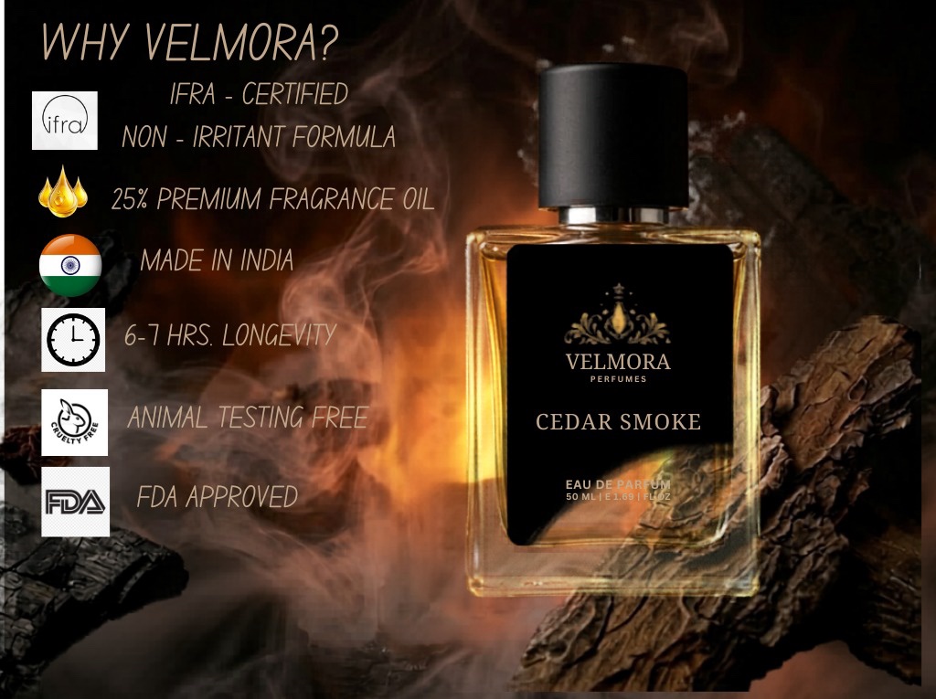 CEDAR SMOKE - 50 ML | EDP | UNISEX | FRUITY & CEDAR | PARTY FRAGRANCE - Image 7
