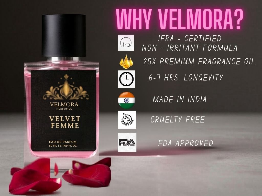 VELVET FEMME- 50 ML | EDP | WOMEN | FLORAL | ALL DAY FRAGRANCE - Image 7