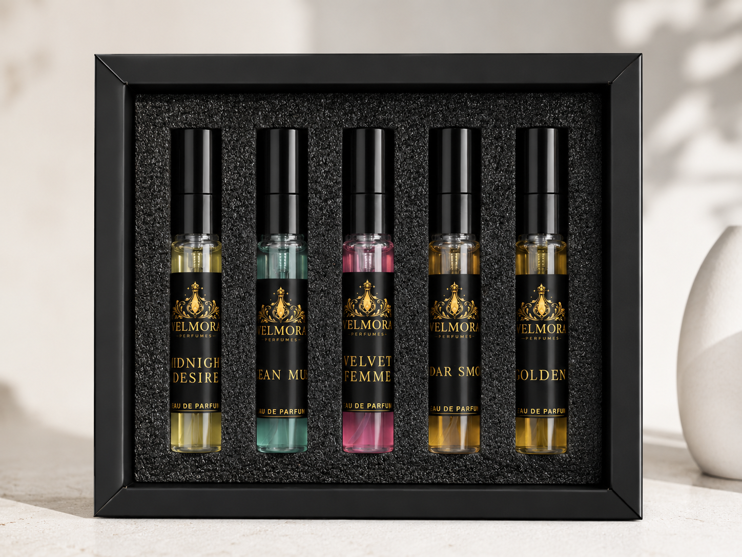 Velmora Perfumes – Luxury Combo Set (5 × 10 ML Eau De Parfum) - Image 4